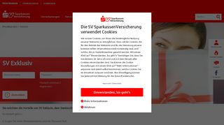 
                            3. SV Exklusiv | Registrierung | SV SparkassenVersicherung