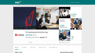 
                            12. SV SparkassenVersicherung als Arbeitgeber | XING Unternehmen