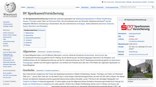 
                            10. SV SparkassenVersicherung – Wikipedia