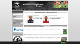 
                            10. SV Wacker Burghausen: Fußball Saison 2018/2019