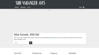 
                            13. SVA - Login - Sør-Varanger Avis