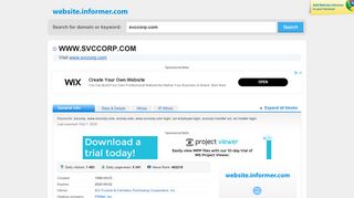 
                            3. svccorp.com - Website Informer - Informer Technologies, Inc.