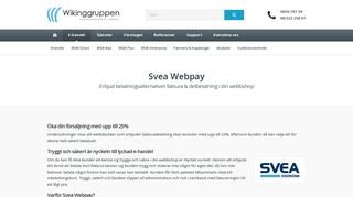 
                            11. Svea Webpay - Wikinggruppen