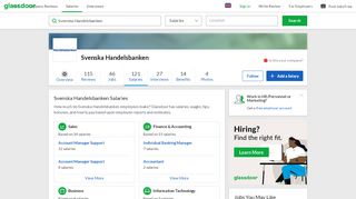
                            9. Svenska Handelsbanken Salaries | Glassdoor.co.uk