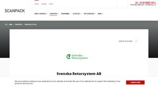 
                            9. Svenska Retursystem AB - Scanpack - English - Scanpack 2018