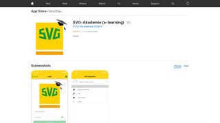 
                            8. SVG-Akademie (e-learning) im App Store - iTunes - Apple