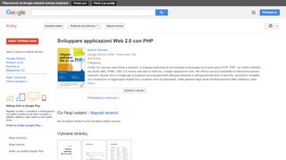 
                            13. Sviluppare applicazioni Web 2.0 con PHP - Výsledky hledání v Google Books