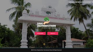 
                            8. SVIS - Sree Vidyanikethan International School, Hyderabad, Tirupati ...