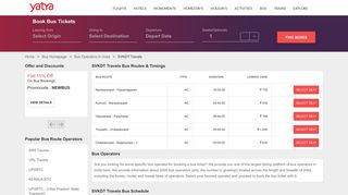 
                            7. Svkdt Travels Bus Tickets Booking Online @ 15% OFF | Buses Timing ...