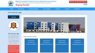 
                            7. SVN University, Sagar - MPNVVA Bhopal