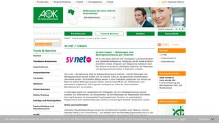 
                            5. sv.net / classic | AOK - Service für Unternehmen - AOK-Business