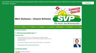 
                            13. SVP Bezirk Meilen - Startseite