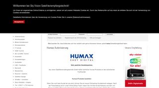 
                            4. SVS Onlineshop Humax - Sky Vision