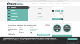 
                            3. SW Bad Salzuflen Strom: Stromtarife vom Stromanbieter Stadtwerke ...