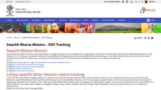 
                            8. Swachh Bharat Mission – ODF Tracking | District Sheikhpura ...