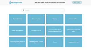 
                            5. Swagbucks Help Center