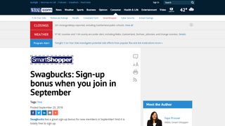 
                            8. Swagbucks: Sign-up bonus when you join in September :: WRAL.com