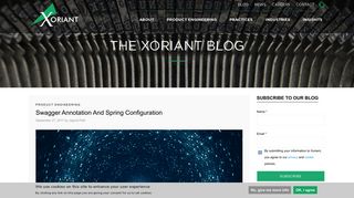 
                            6. Swagger Annotation And Spring Configuration | Xoriant Blog