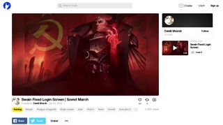 
                            6. Swain Fixed Login Screen | Soviet March - Coub - GIFs with sound