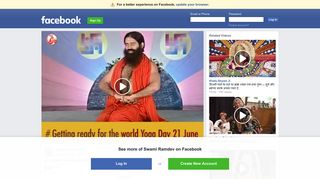 
                            7. Swami Ramdev - योग से पायें कब्ज से छुटकारा | Facebook