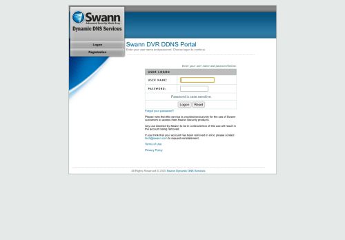 
                            7. swanndvr.com Swann DDNS