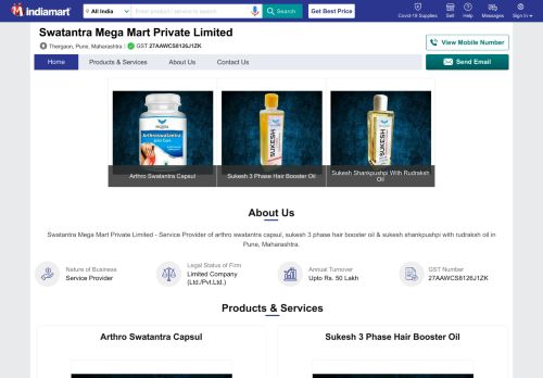 
                            11. Swatantra Mega Mart Private Limited - Service Provider of Arthro ...