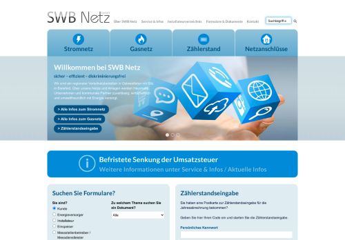 
                            1. SWB Netz - Startseite