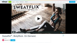 
                            13. Sweatflix   : BodyRock. On Demand. on Vimeo