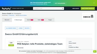 
                            7. Sweco: PKS Netplan: tolle Produkte, zielstrebiges Team | kununu