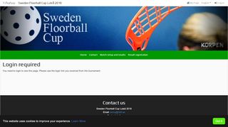 
                            12. - Sweden Floorball Cup Luleå 2018 - www.profixio.com