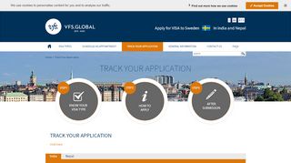 
                            5. Sweden Visa Information - India - Track Your Application