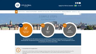 
                            13. Sweden Visa Information - UK - Home Page