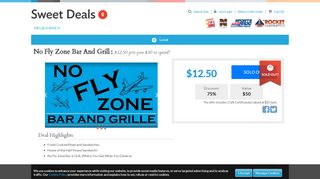 
                            7. Sweet Deals Cumulus | No Fly Bar Zone and Grill Coupons ...