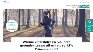 
                            3. SWICA – BENEVITA Bonusprogramm und Gesundheitplattform