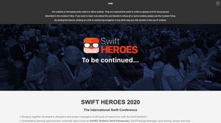 
                            7. Swift Heroes: The Swift Developers Conference