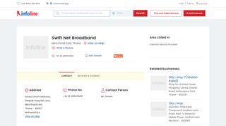 
                            9. Swift Net Broadband in Mira Road East Thane - Infoline.com