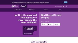 
                            12. Swift: The smarter way to travel - Network West Midlands