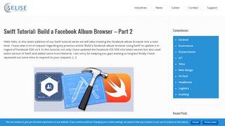 
                            12. Swift Tutorial: Build a Facebook Album Browser – Part 2 | Selise