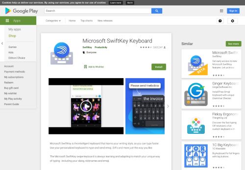 
                            12. SwiftKey Keyboard – Apps on Google Play