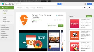 
                            9. Swiggy Food Order & Delivery - Apps on Google Play