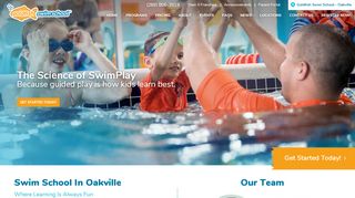 
                            9. Swimming Lessons in Oakville, ON | Beginner ... - Goldfish Swim School