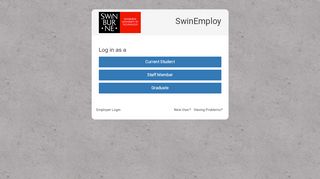 
                            11. SwinEmploy Login