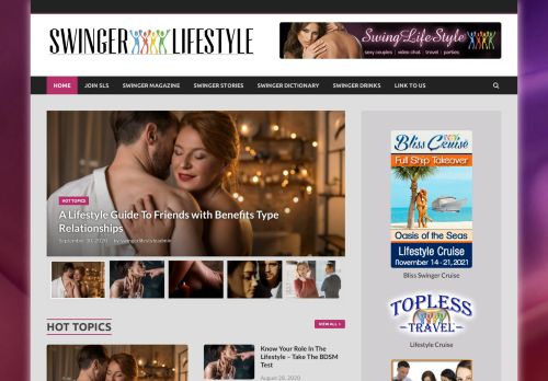 
                            2. Swinger Lifestyle | Real Swingers | Stories & Lifestyle Articles