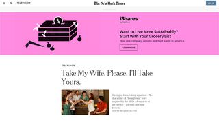 
                            12. 'Swingtown': Take My Wife. Please. I'll Take Yours. - The New York ...