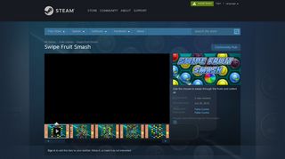 
                            8. Swipe Fruit Smash on Steam