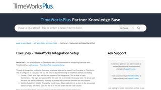 
                            11. SwipeClock | Execupay - TimeWorks Integration Setup