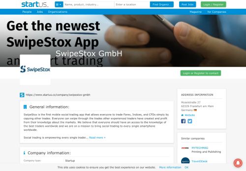 
                            8. SwipeStox GmbH | StartUs