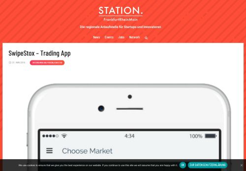 
                            12. SwipeStox - Trading App - Station