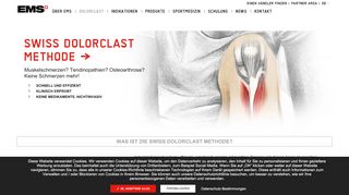 
                            13. Swiss DolorClast Methode - EMS Shockwaves