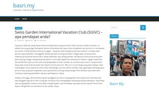 
                            4. Swiss Garden International Vacation Club (SGIVC) – apa ...